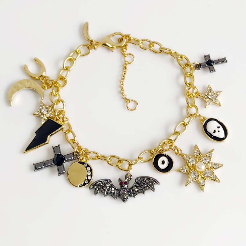 7.5″ Banana Republic Star Charms Bracelet Chic Women Party Vacation Jewelry Gift