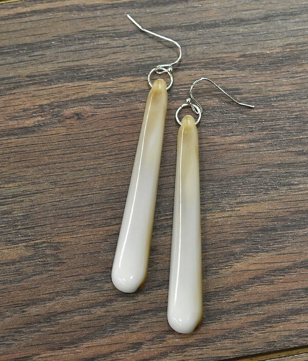 Synthetic ~ Long ~ Earrings