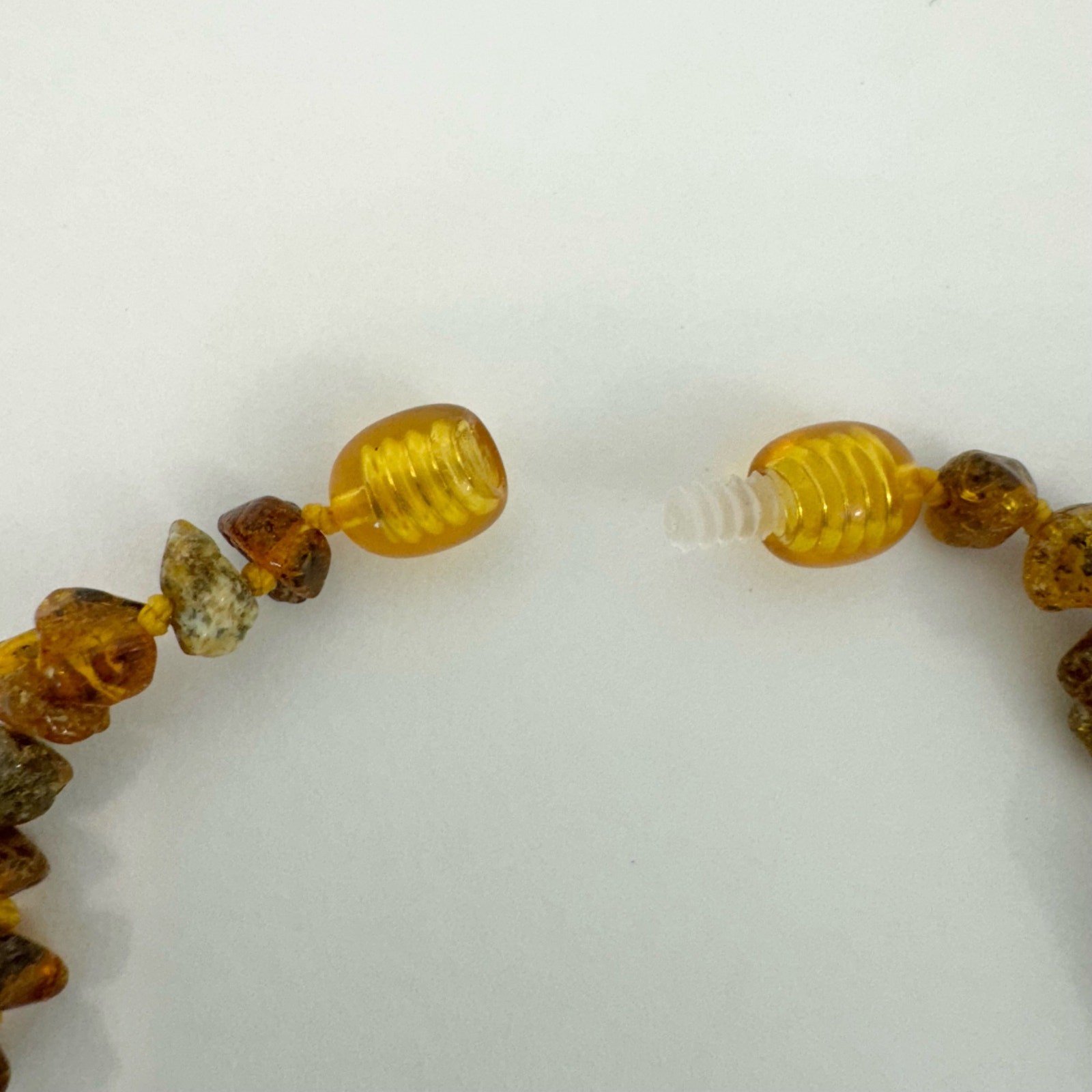 Baltic Amber Statement Necklace Raw Unpolished Chunky Beaded Boho Rustic (N280)