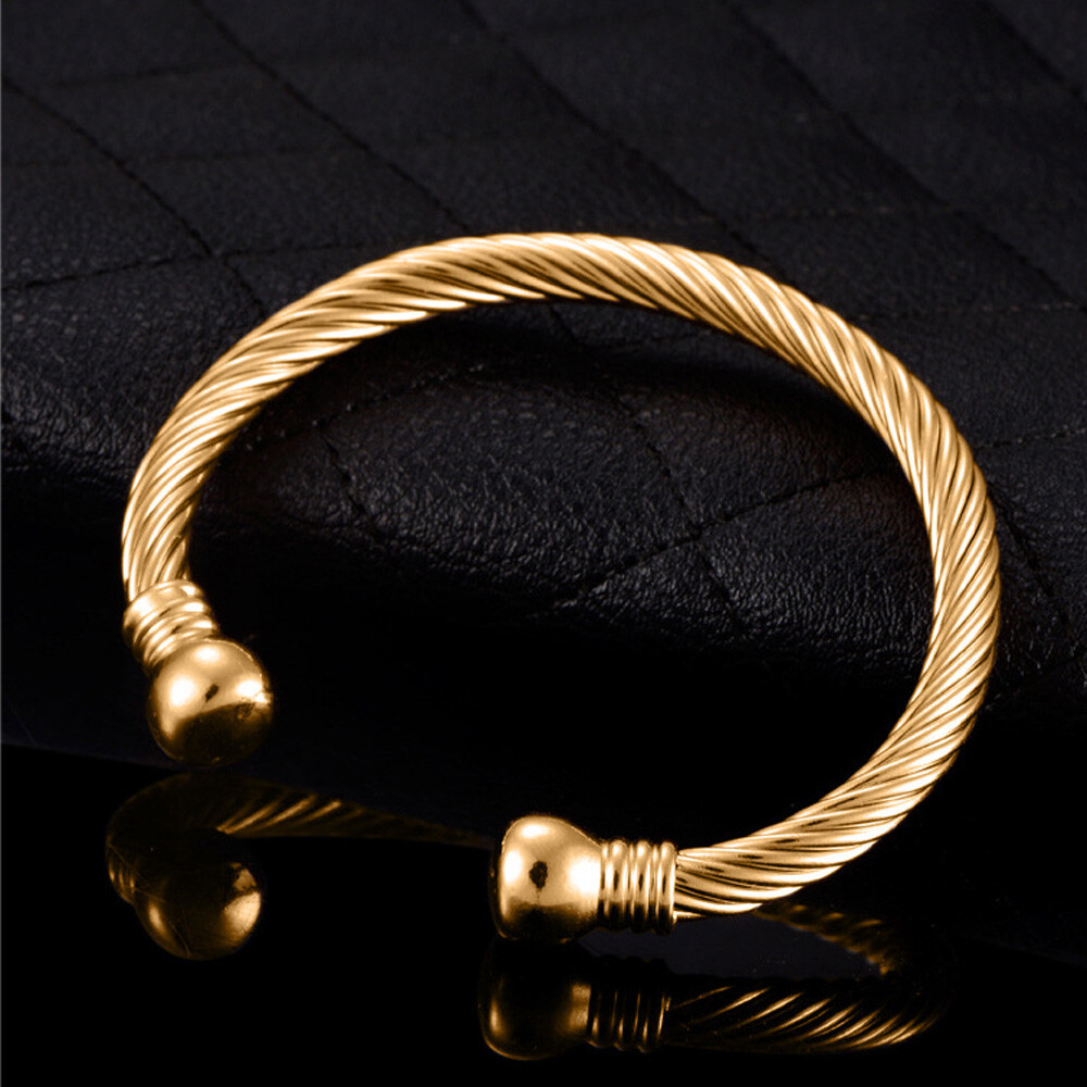 Pure Copper Magnetic Bracelet Bangle Arthritis Pain Relief Power Valentine Gift