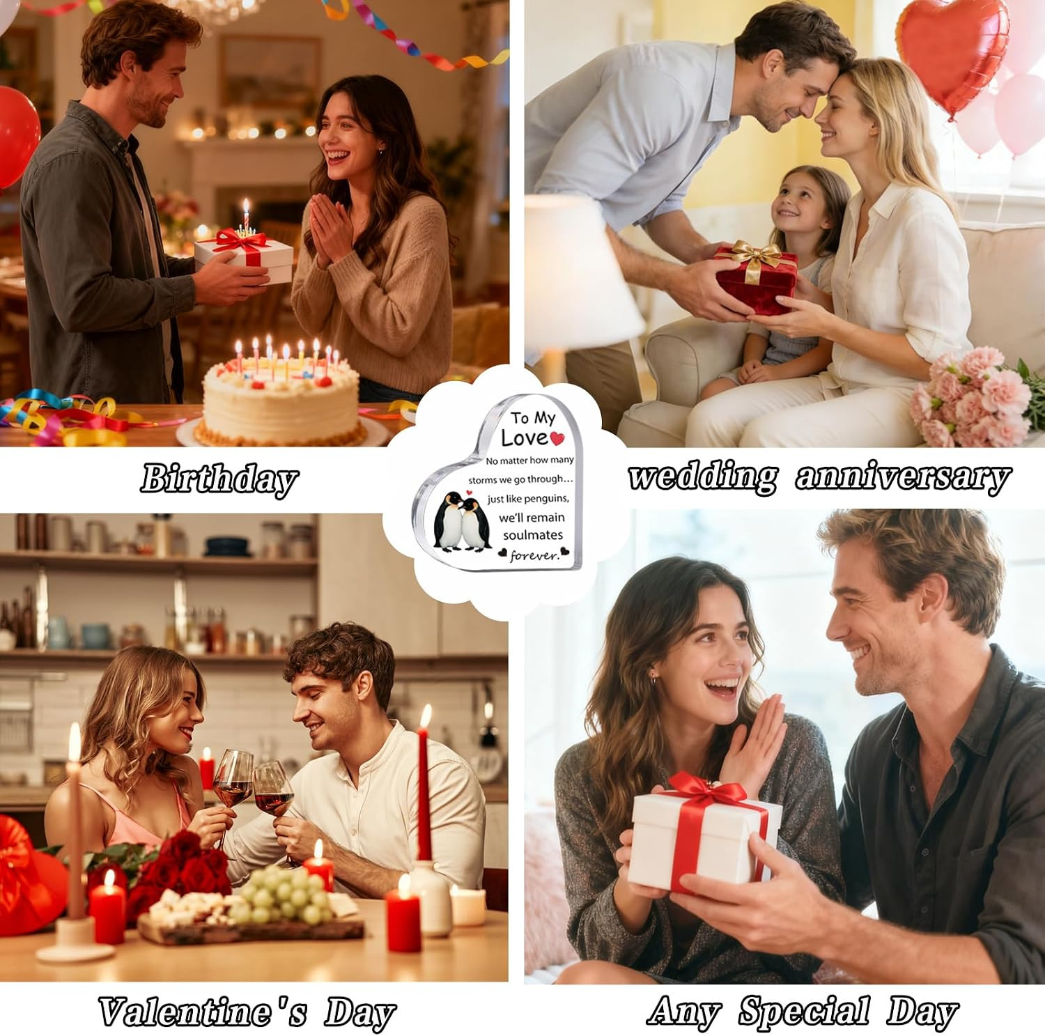 To My Love Gifts for Him Her, Boyfriend Girlfriend Husband & Wife |