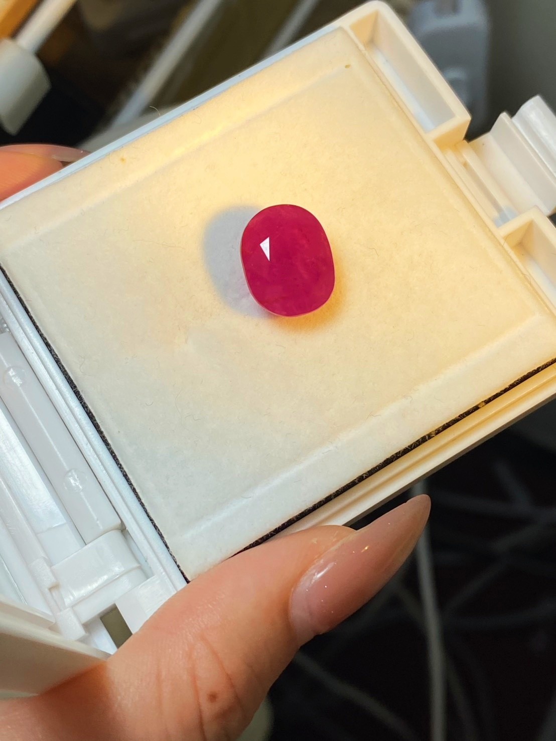 [jerseychou] Natural ruby 13.56 ct, Afghanistan, no heat , AIGS