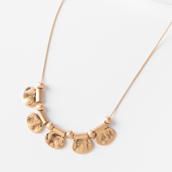 Plunder Necklace (new) GILLIAN – MATTE GOLD CHAIN, 18″-20.5″ ADJ (PPN1907)