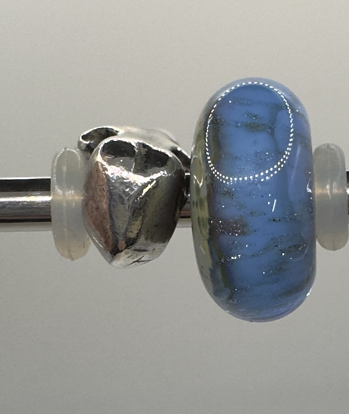 Trollbeads Beach And Silver mermaid Duo Lot