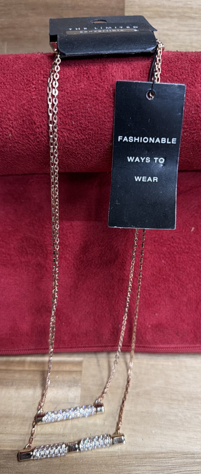 The Limited Convertible Necklace NWT