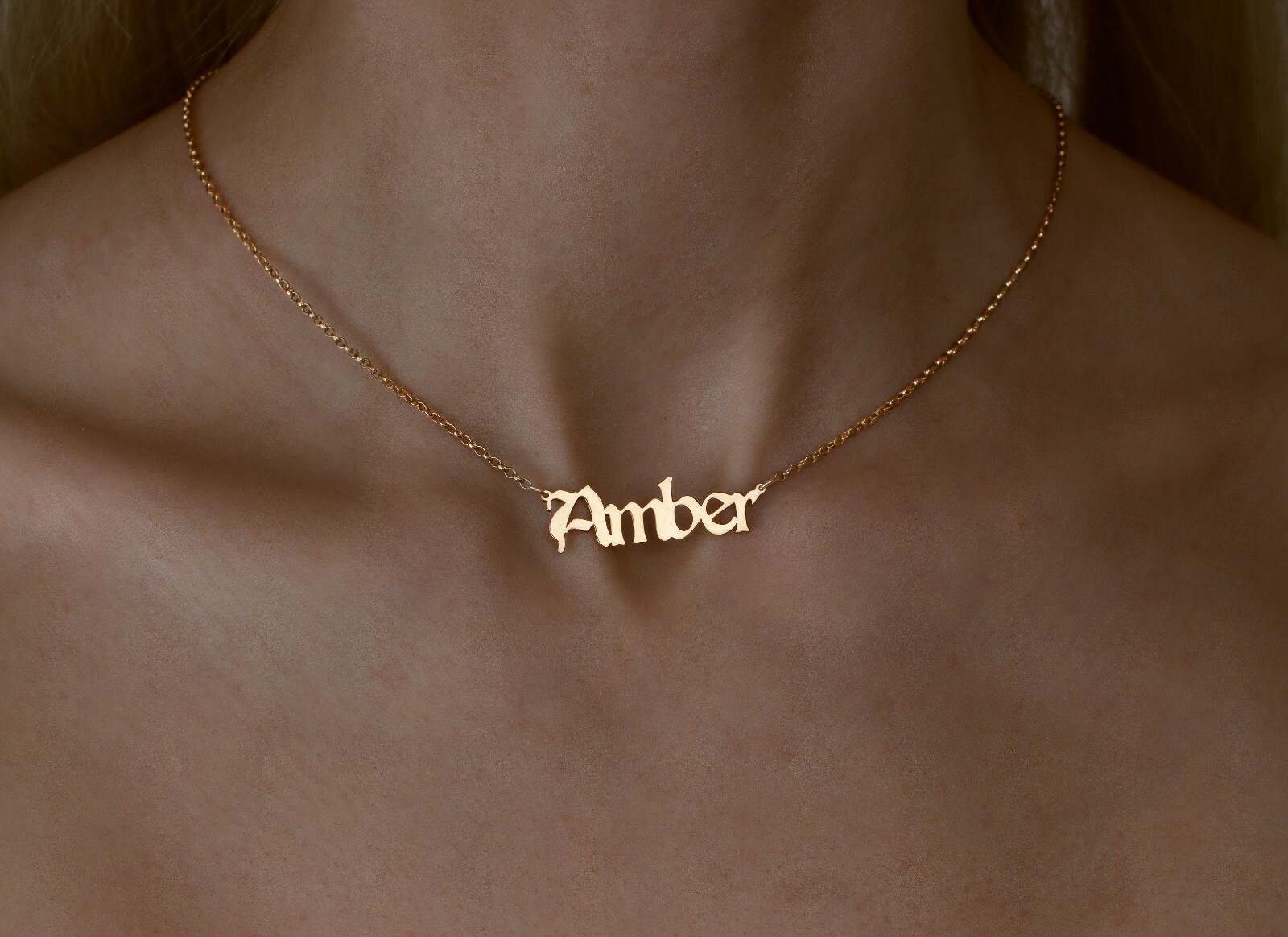 Personalised Name Pendant 925 Silver Name Necklace • Jewellery Gift For Her •