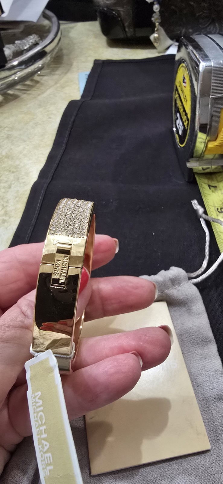Michael Kors Sparkly Bangle Bracelet