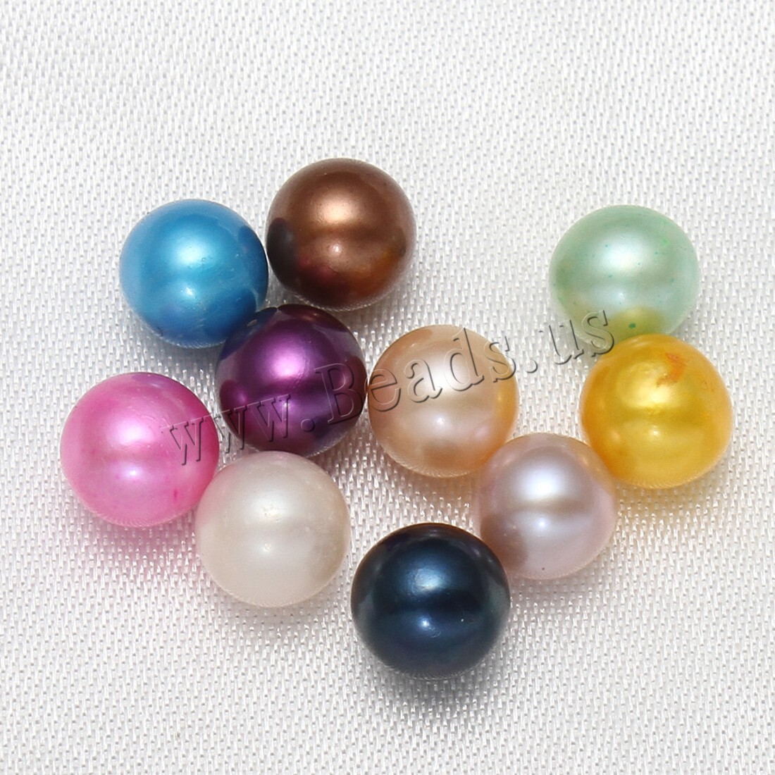 10x Bulk Natural Freshwater Akoya Pearl Oysters Real Pearl Bulk w/ Large Pearls