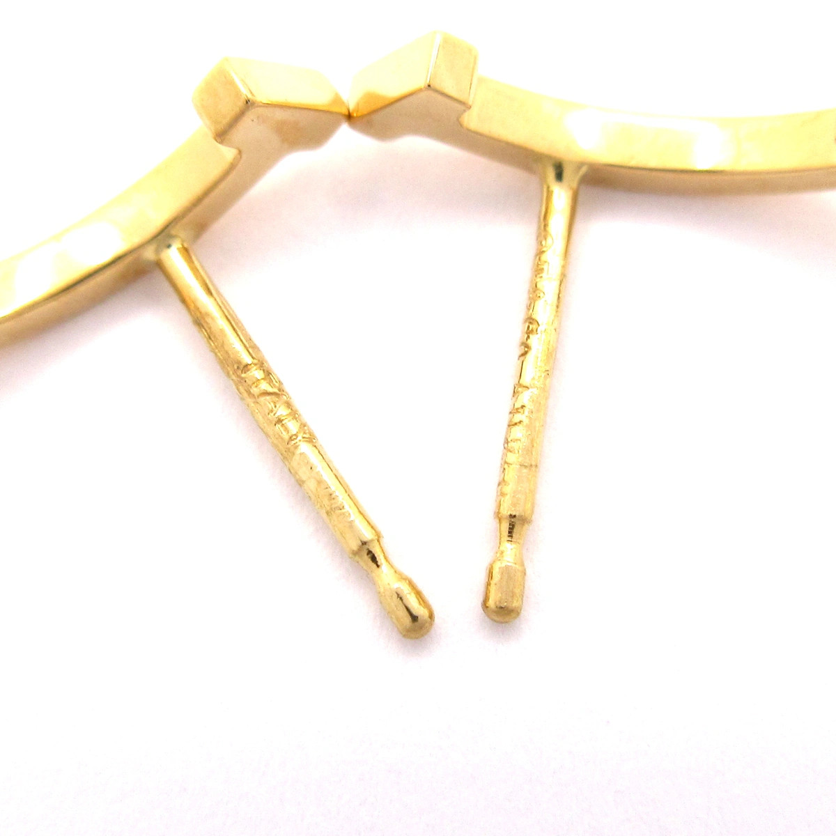 TIFFANY&Co. T Smile 18K Yellow Gold Earrings