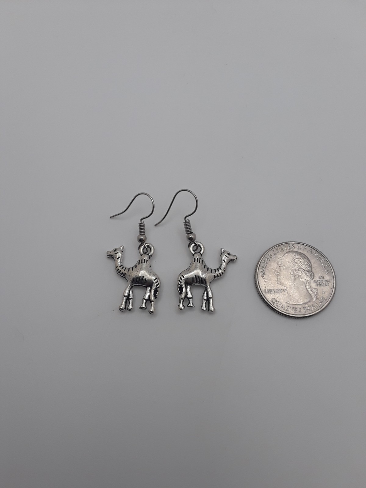 Cute Camel Hump Day Dangle Drop Earrings Unique Party Wildlife Lover Gift