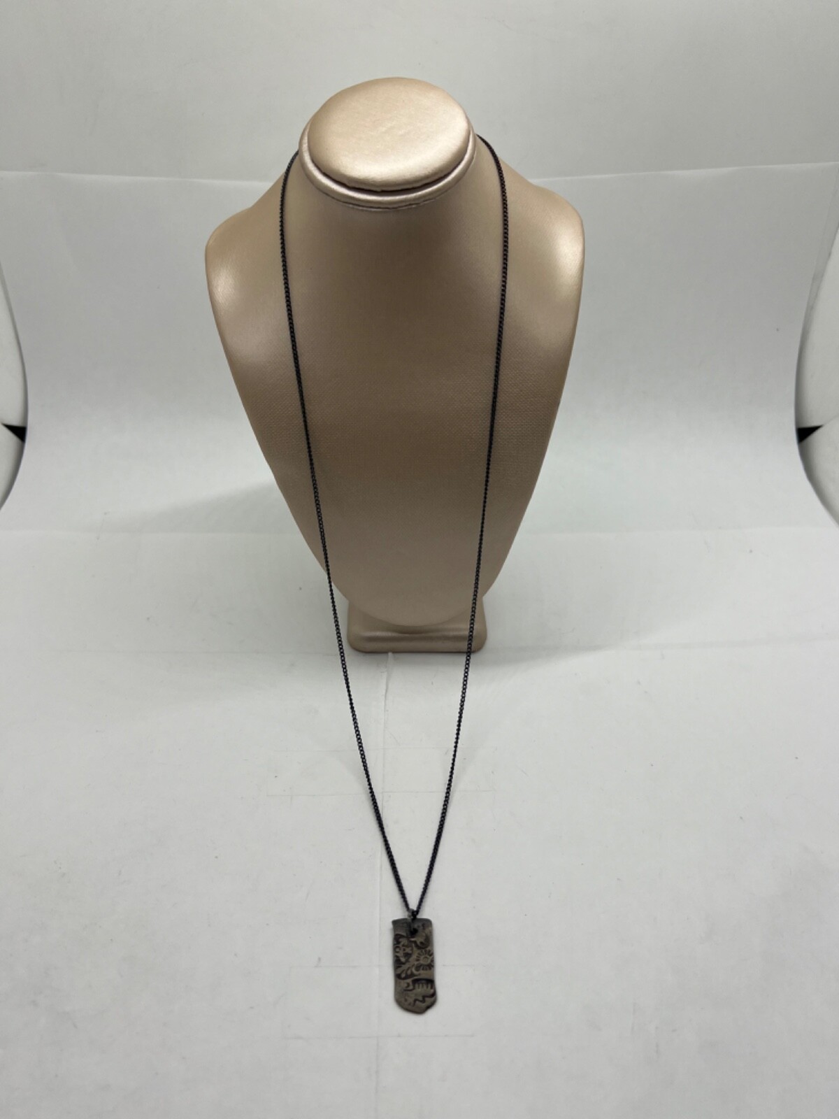 Tam Tran custom Made Brass Plated Womens Chain Necklace 24″ Vintage