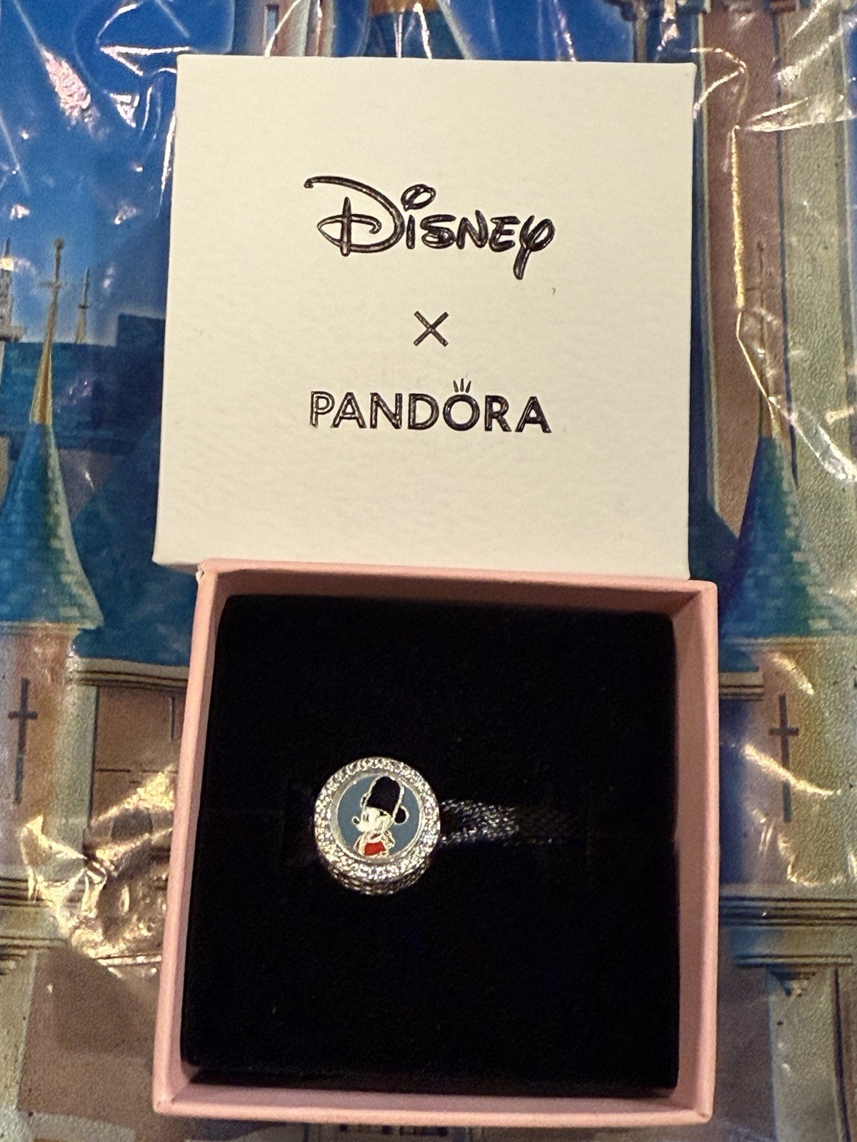 Disney Epcot World Showcase Mickey 2025 UK United Kingdom Pandora Charm New
