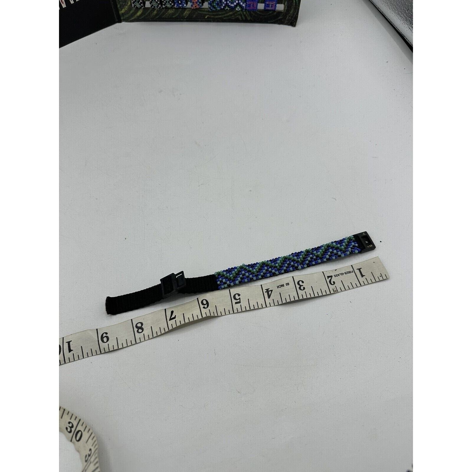 Vintage Gotcha Bracelet Adult Unisex Surf Skate Braided Wrap Multi 80s 90s