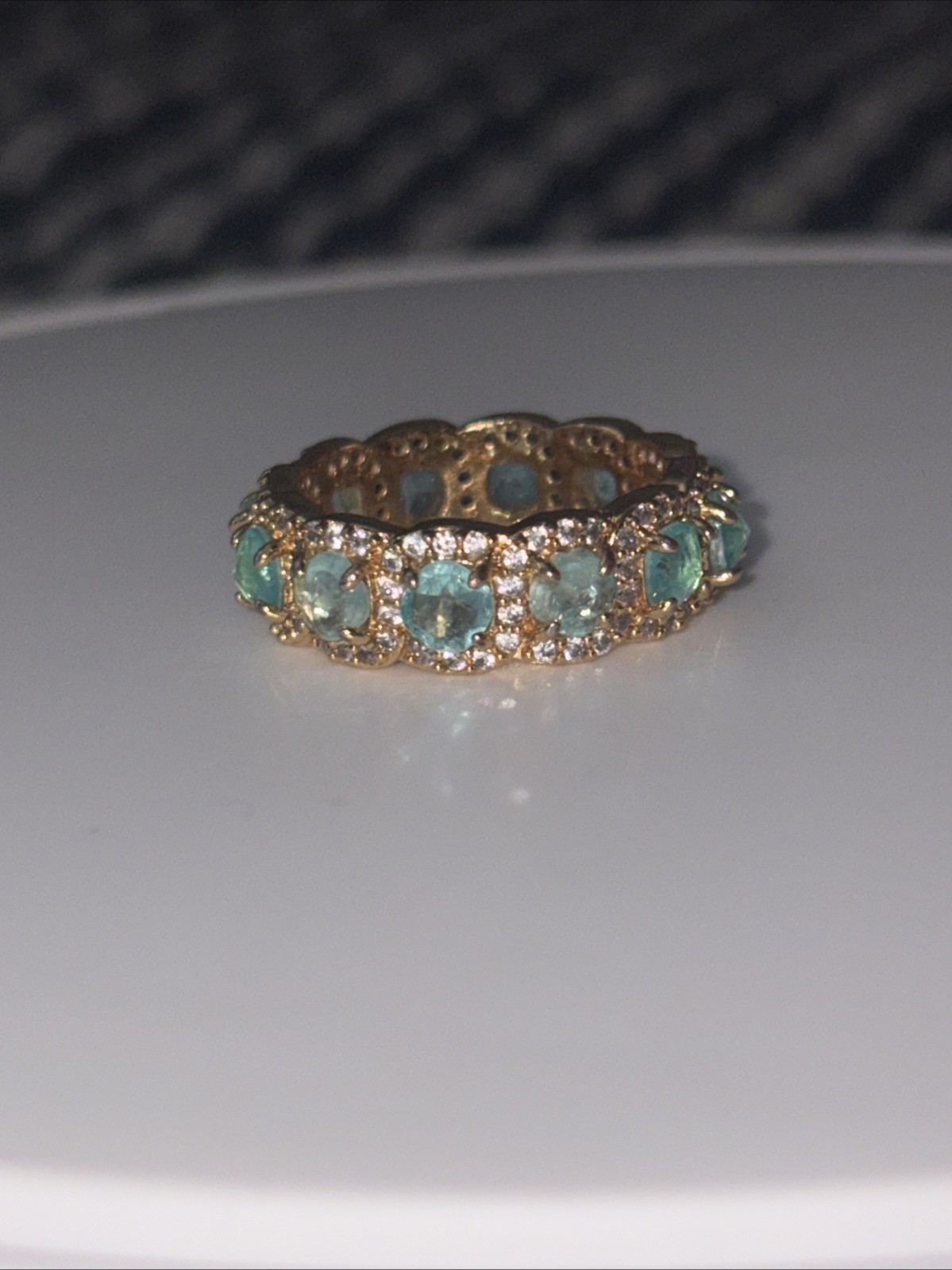 Bomb Party Resort Wear Ring Size 7 RG48237 A Resort Staple Aquamarine On GP