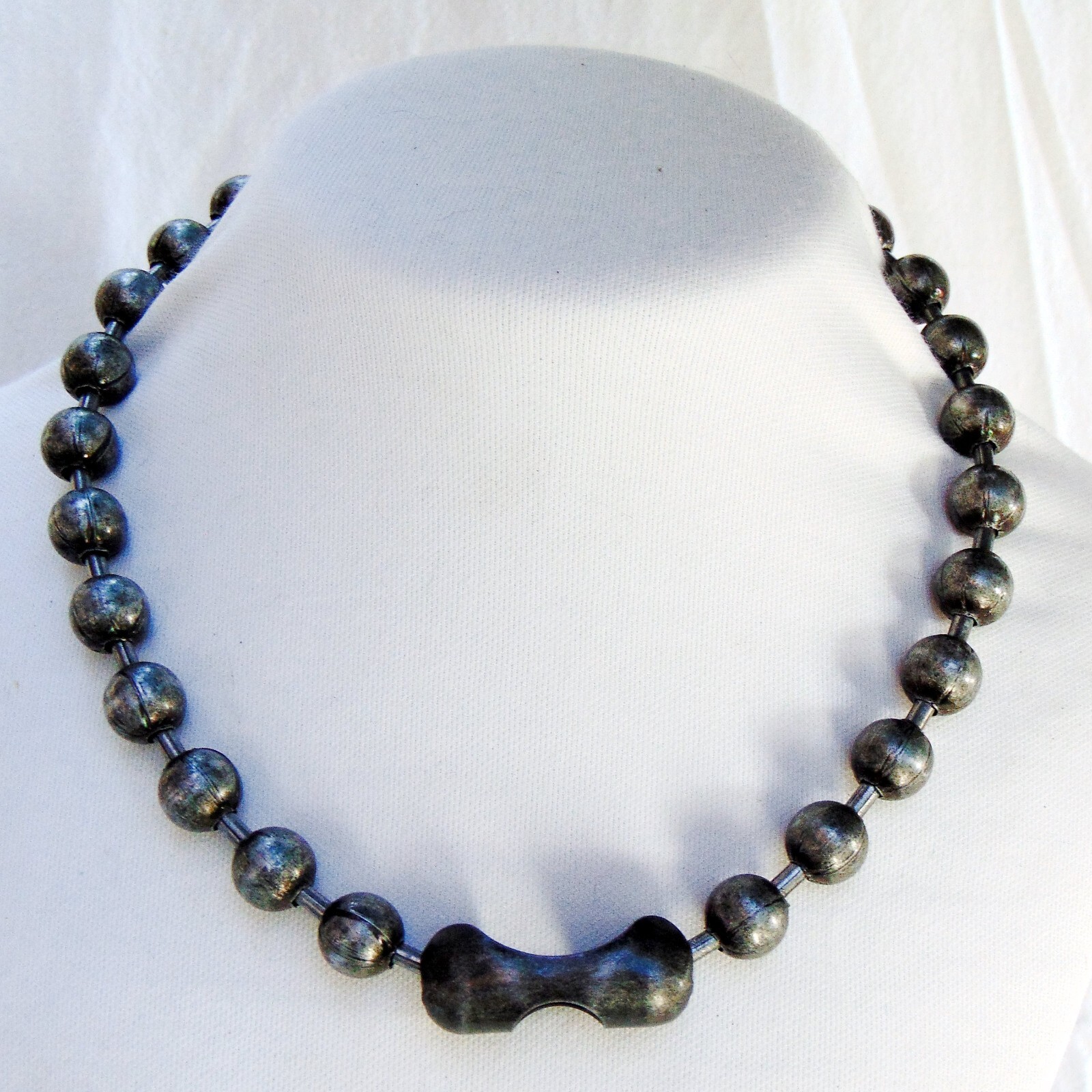 12mm CHUNKY BALL Chain Necklace NEW Colors ~ Dungeon, Medieval Brass, Mystic Red