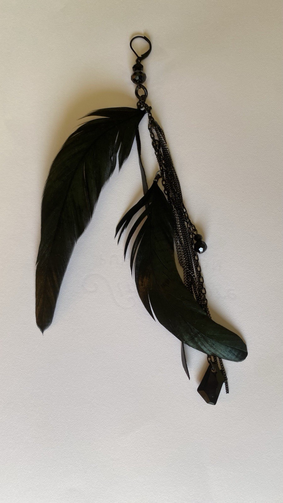 Maje Feather Chain Earring