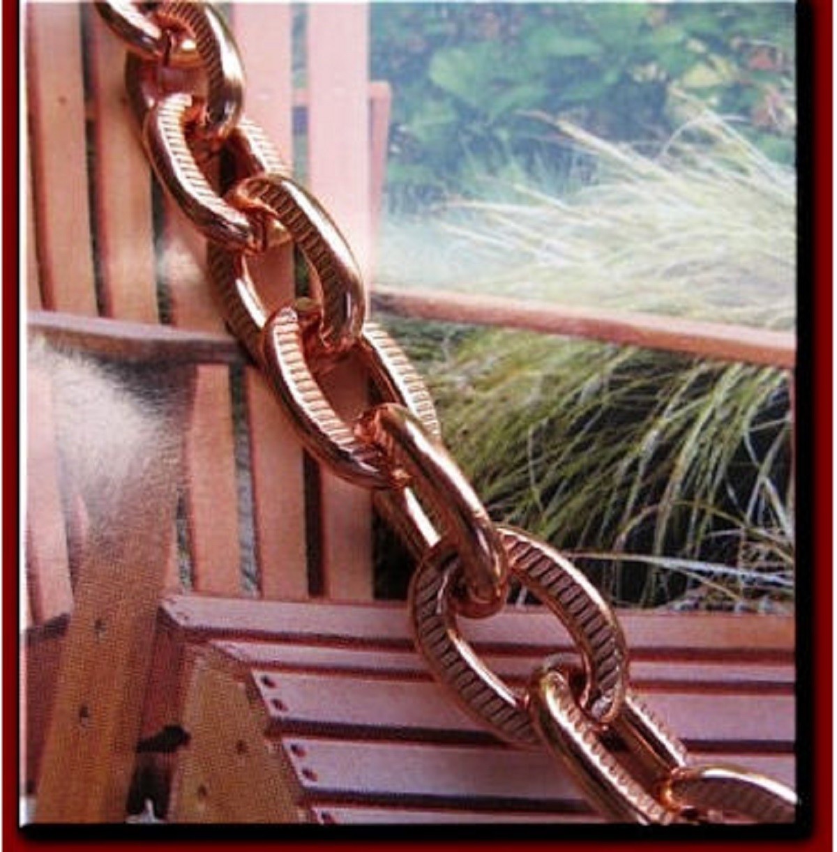 Solid Copper Anklet CA683G – 3/8 of an inch wide – Available in 8 to 11 inches.