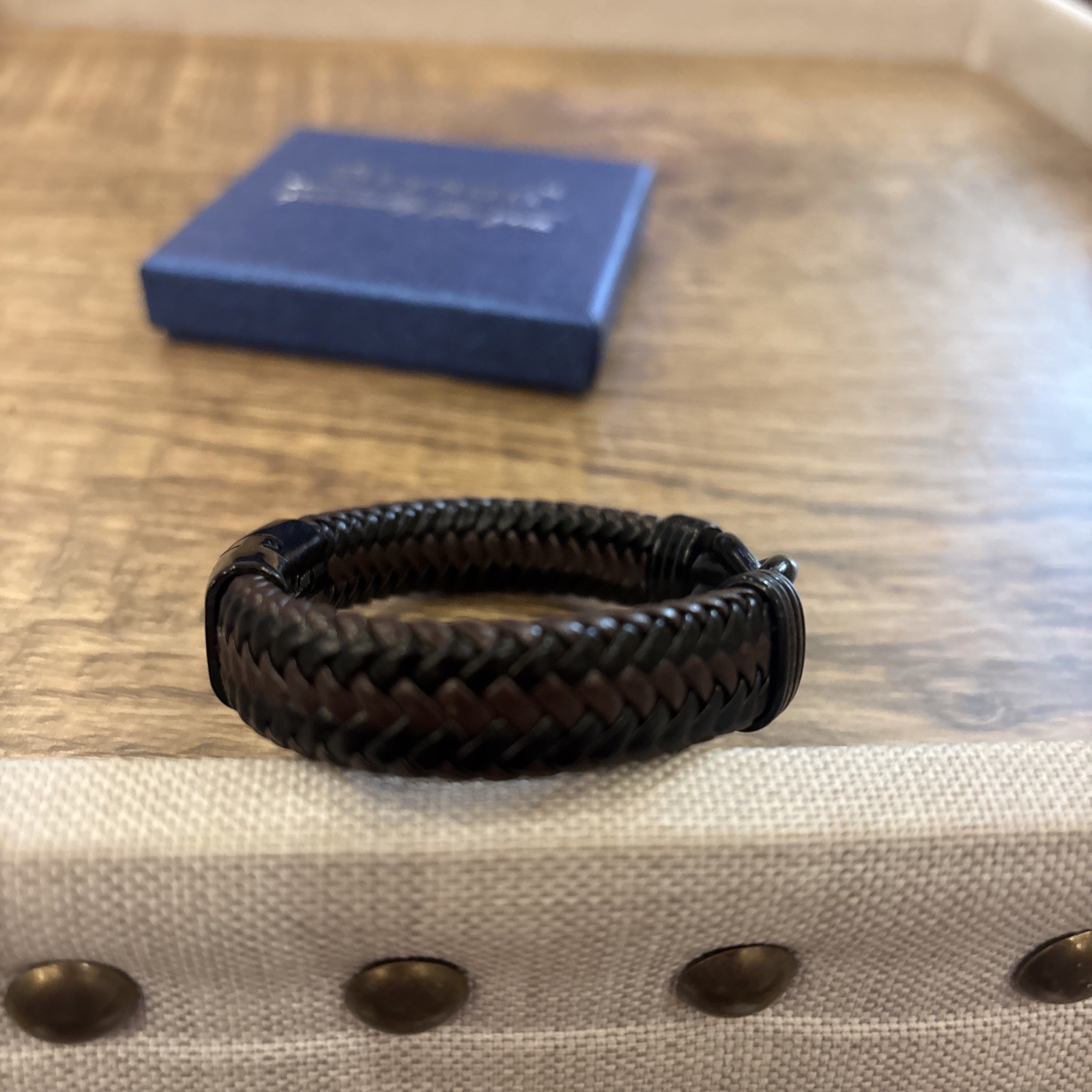 Handmade Infinity Bracelet Grandson Gift Braided Love You Forever from Grandma