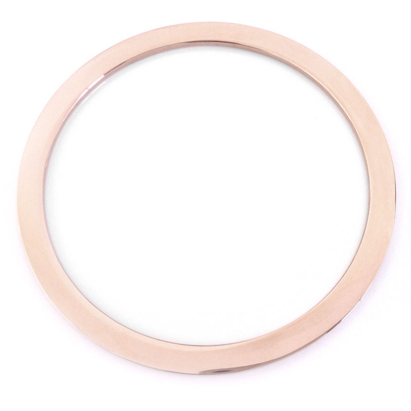 Stainless Steel Personalised Hand Stamped Bangle Silver, Gold, Rose Gold & Size