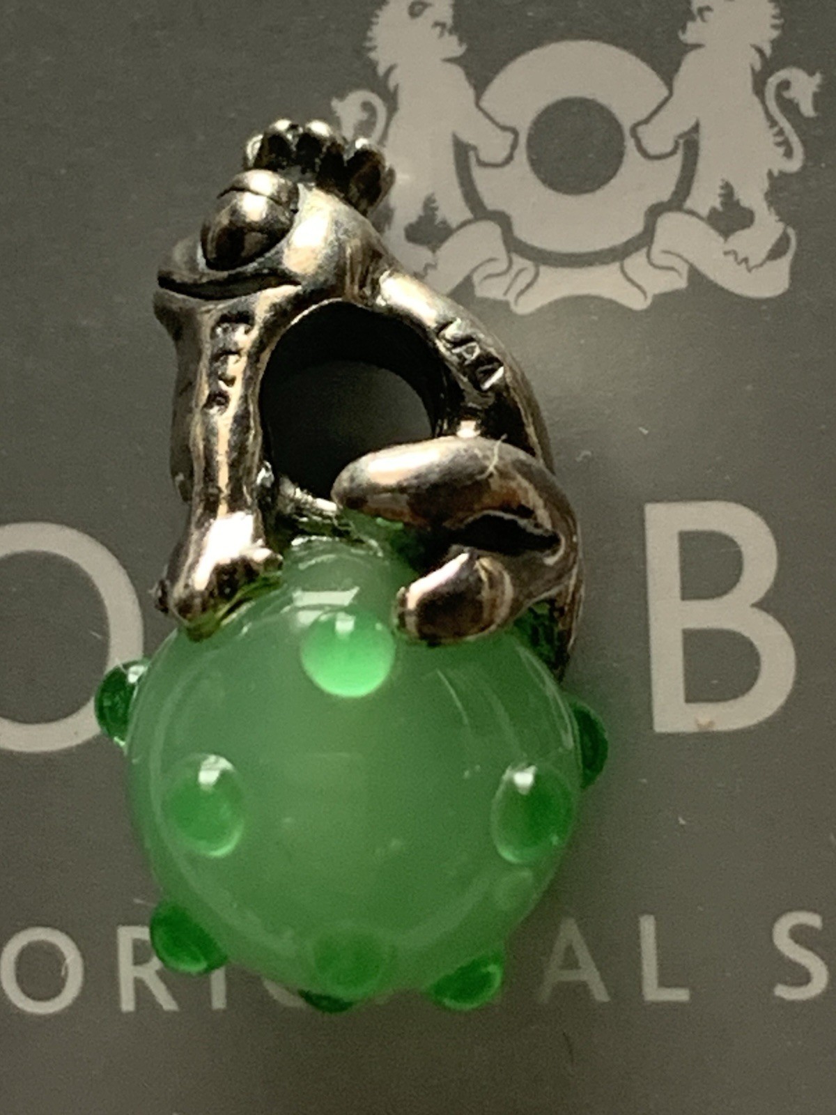 Trollbeads Frog Prince From World Tour Germany ~ Limited Edition LAA 925S