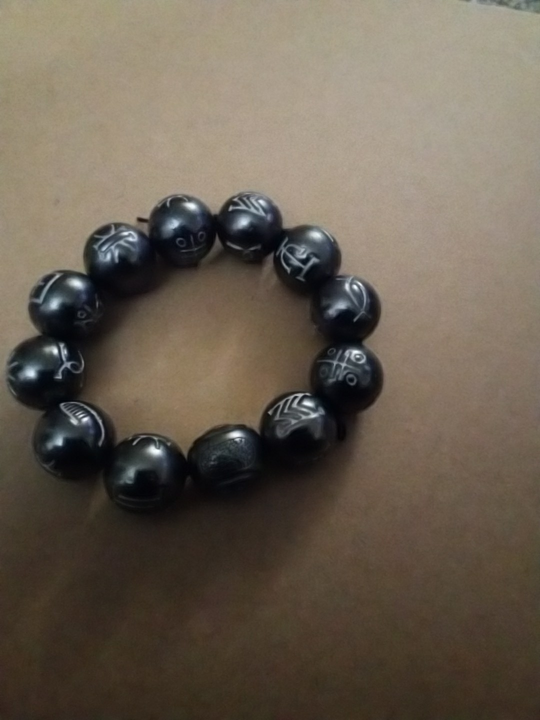 Marvel BLACK PANTHER LEGACY Kimoyo Bead Bracelet 6 to 7 inch x 18mm. OF