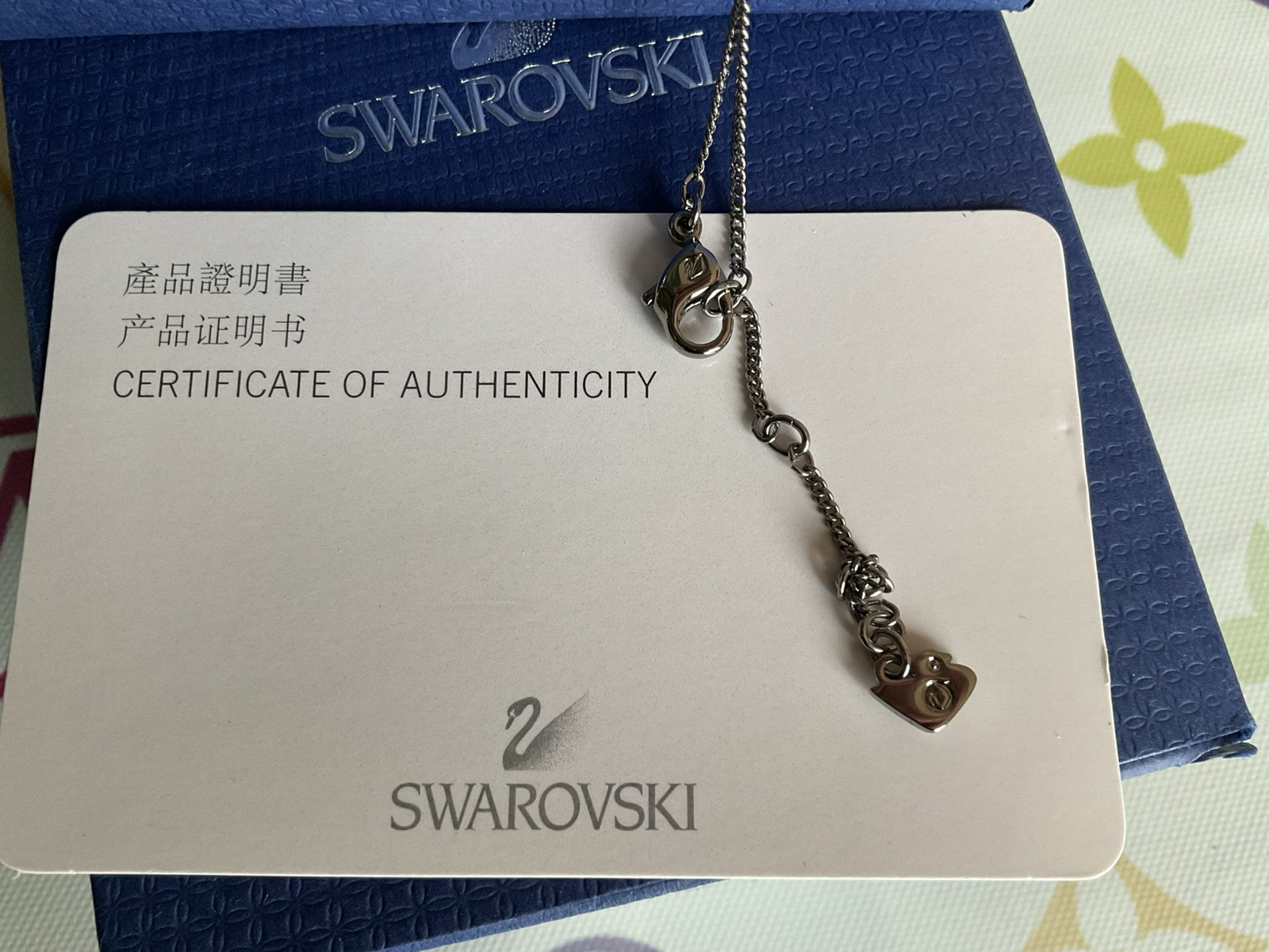 SWAROVSKI CRYSTAL WING SKULL HEAD PENDANT (NEW)