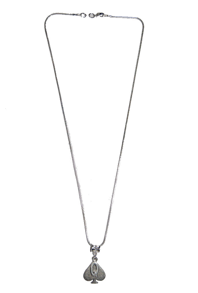 Hotwife Queen Of Spades QOS Cuckold Euro Necklace Lifestyle Jewellery Style 3