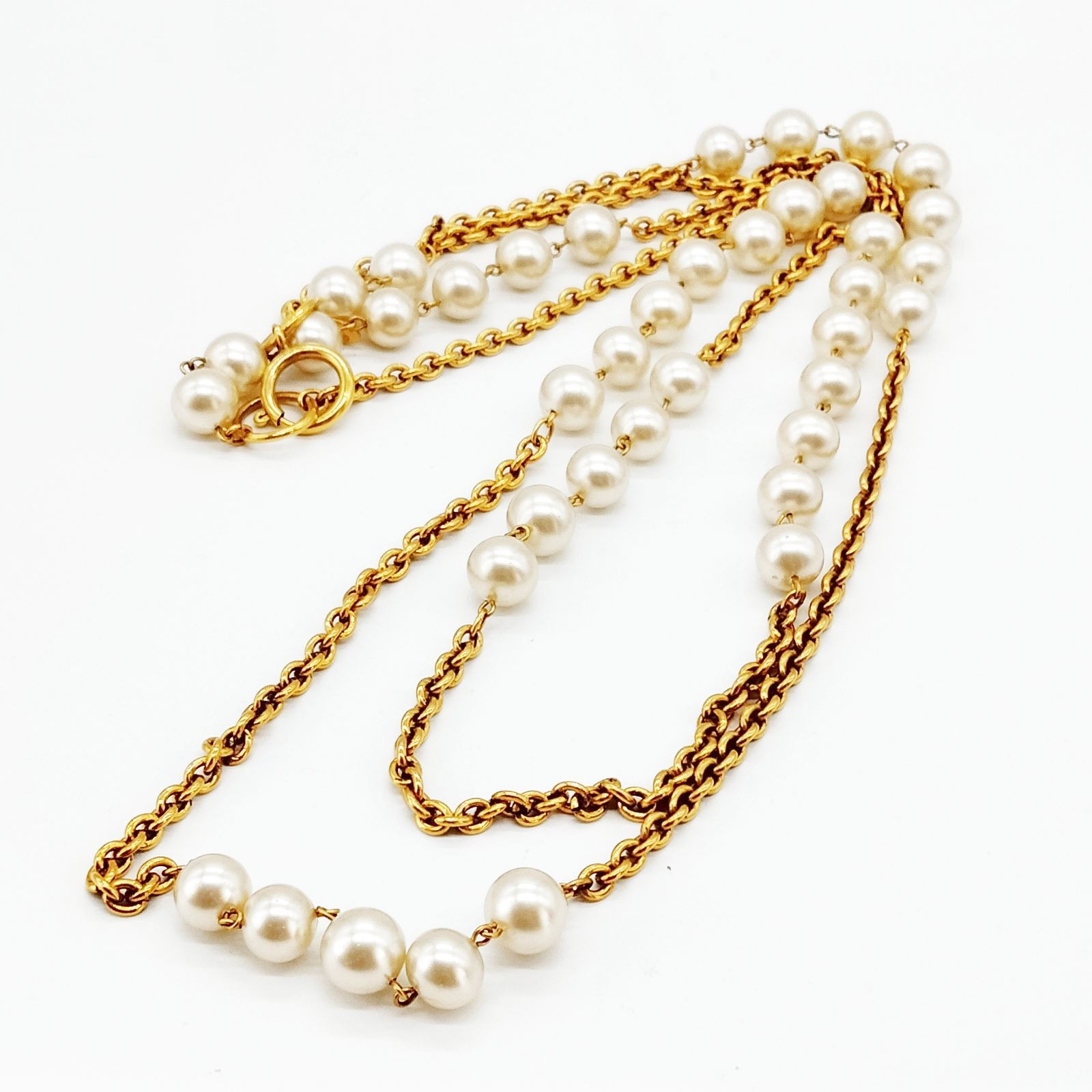 Chanel Necklace Gold Whites 2268998