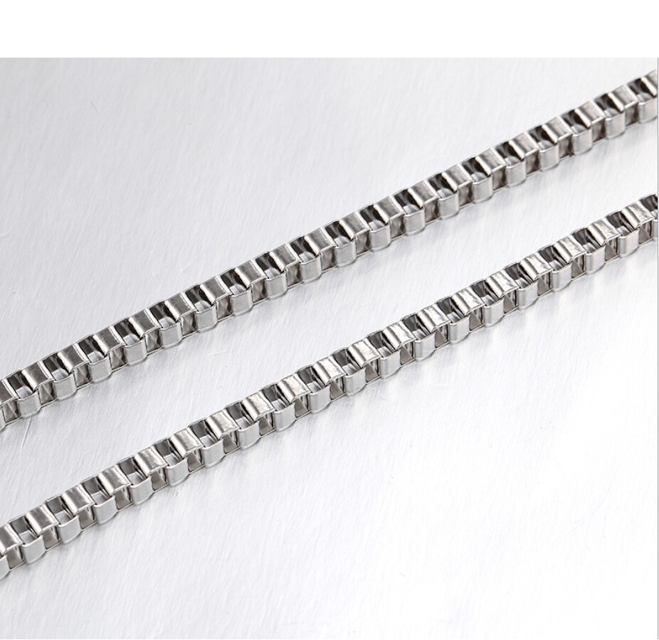 Men & Women’s Genuine 925 Sterling Silver 2mm wide 16″-32INCH Box Chain Necklace
