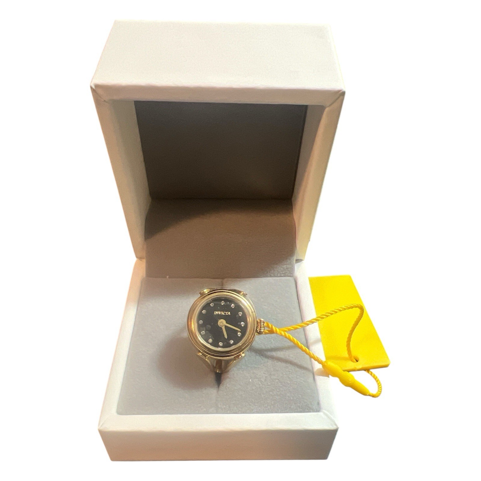 NWT Invicta Mini Angel Lady Gold Ring.
