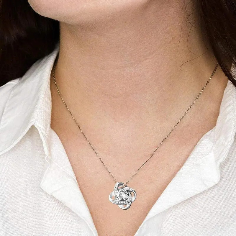 1pcs Steel Color-color Necklace Ladies Cold Wind Four Leaf Clover With Diamonds