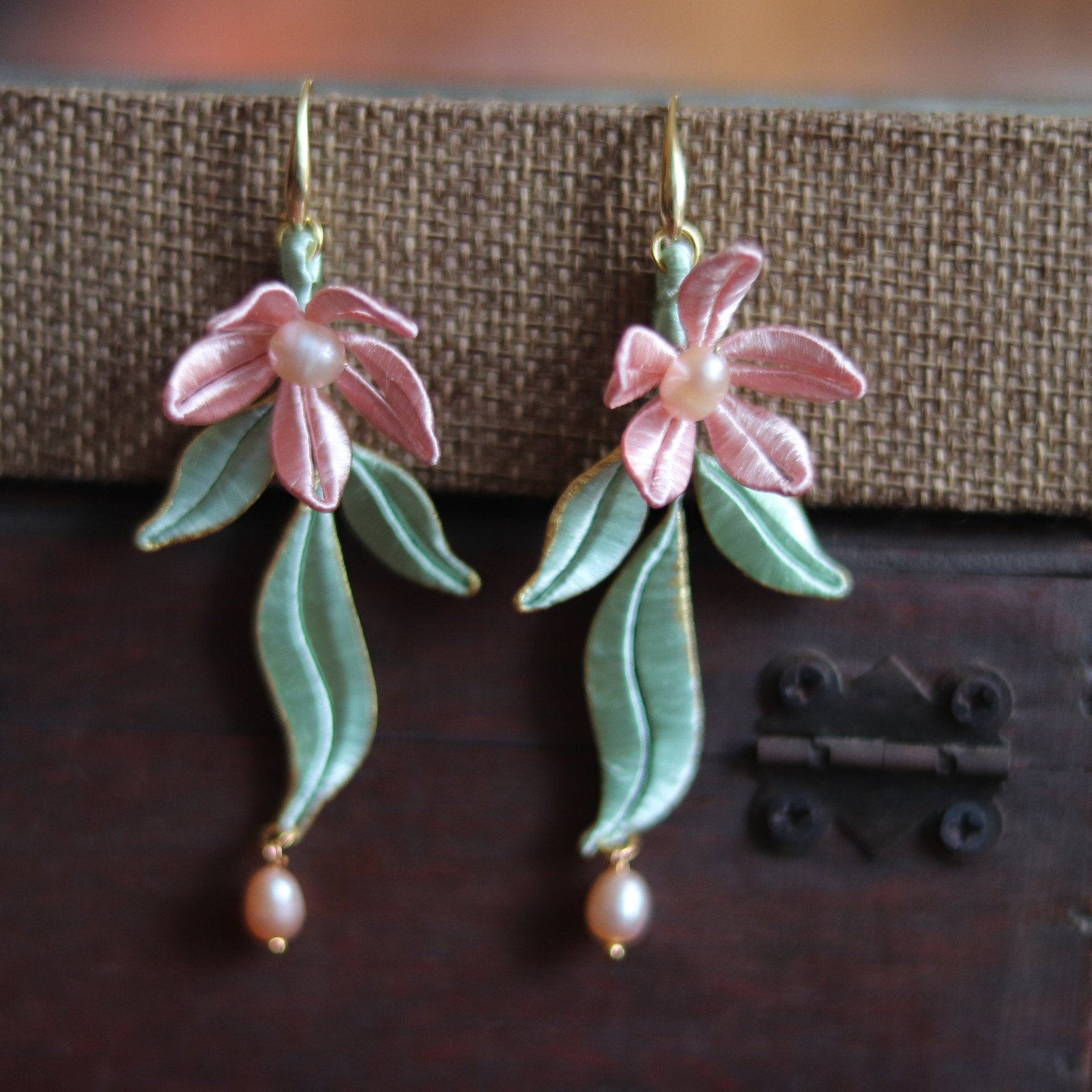 Floral Ear Accessories Chinese Style Hanfu Vintage Earrings Ear Hangings