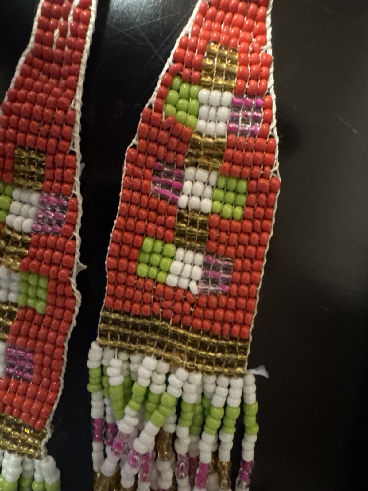 Glass Beaded Multiple Layered Necklace