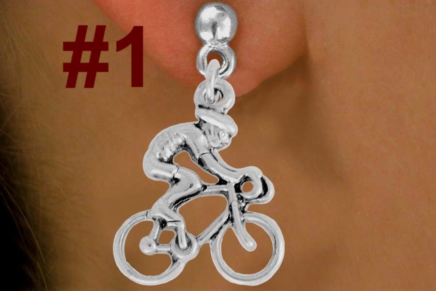 BIKE Race Jewelry Bicycle Ride Exercise Sports Awareness School Unisex Team Run