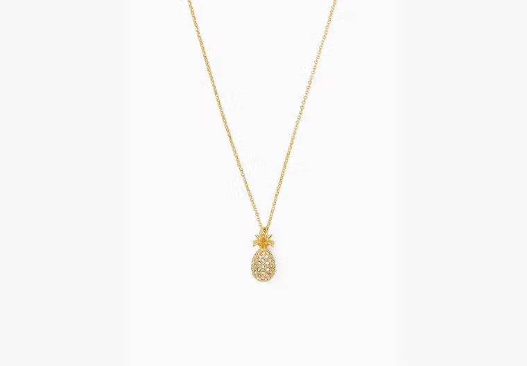 Pineapple Passion Mini Pendant Necklace