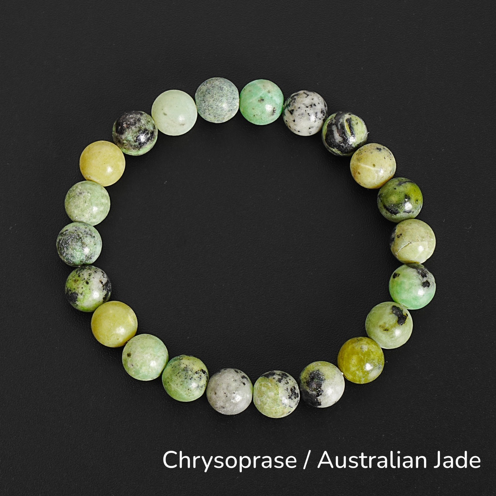 8mm Mixed Natural Gemstone Bracelet Multicolor Healing Round Beads For Man Woman