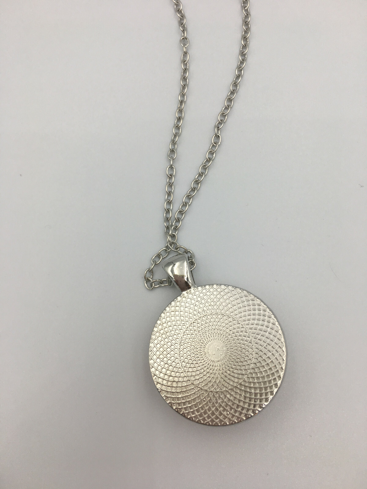 Coffee Cup Silver Pendant