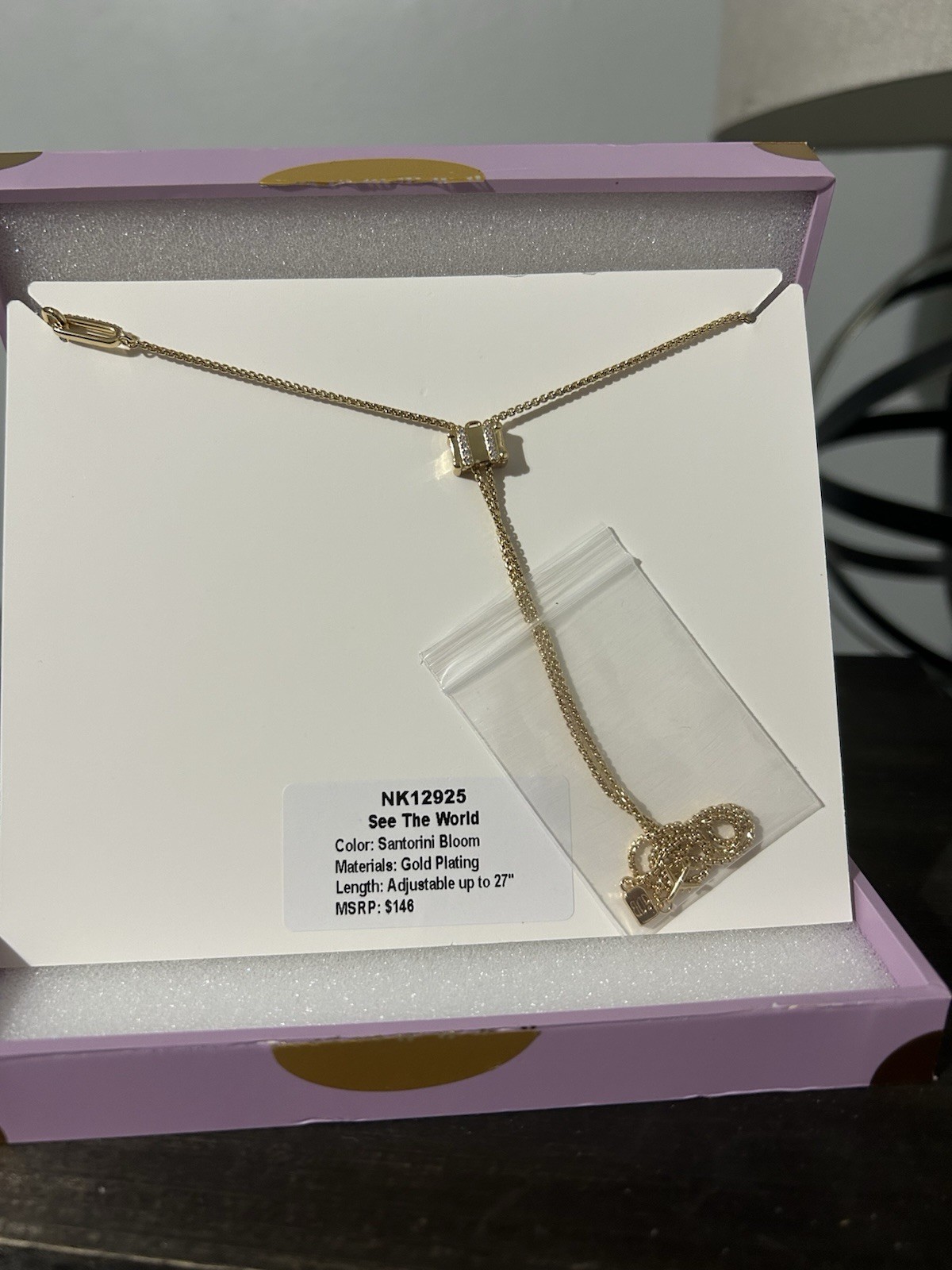 Bomb Party Summer Jewel Candy Santorini Bloom See the World Necklace