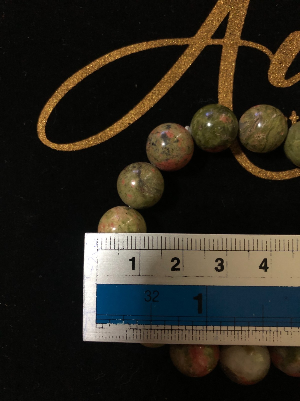 Unakite Gemstone Bracelet Lucky Stone Round Beads Natural Stone Jewelry