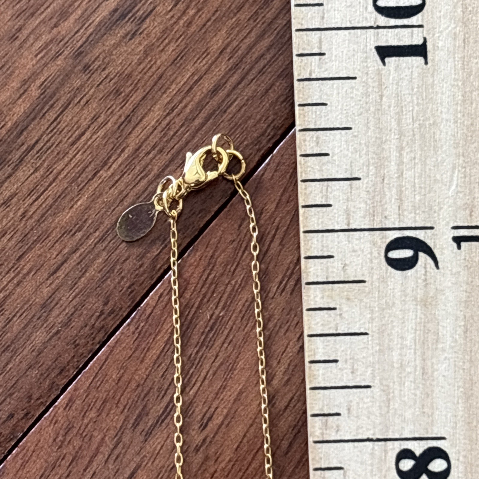 Gold Tone Horse Shoe Faux Turquoise Stone Pendent Necklace Gift Box
