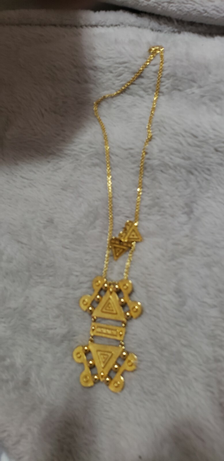West African Gold Plated Necklace and Earring Sets| Unique and Authentic Jewelry