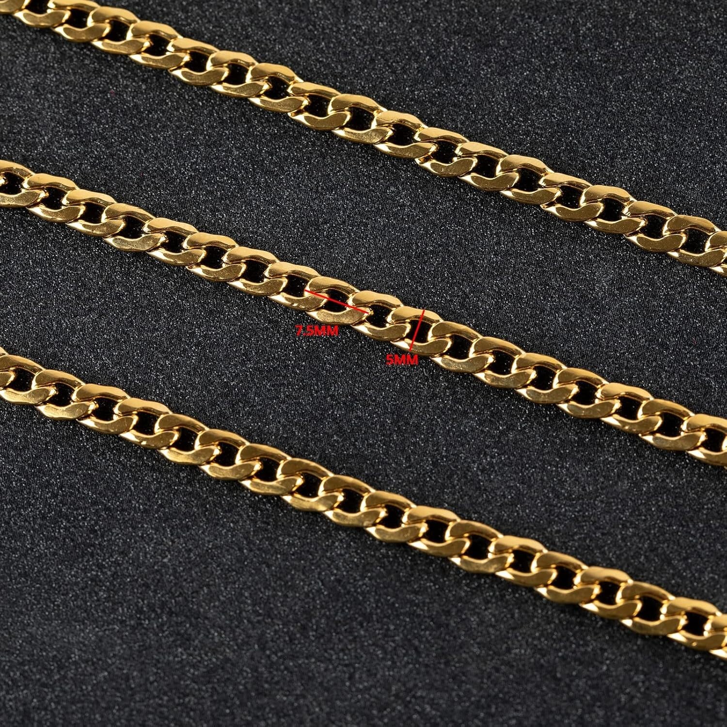 Premium 16.4 Feet Gold Twist Chains with Clasps & Jump Rings for Jewelry Design