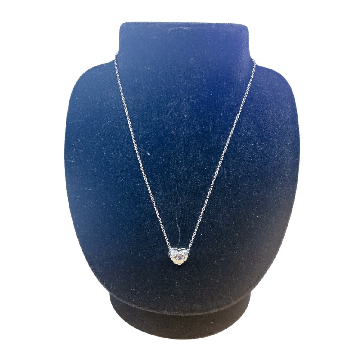 SWAROVSKI Heart-shaped reversible Rhinestone Necklace Not specified Silver Women