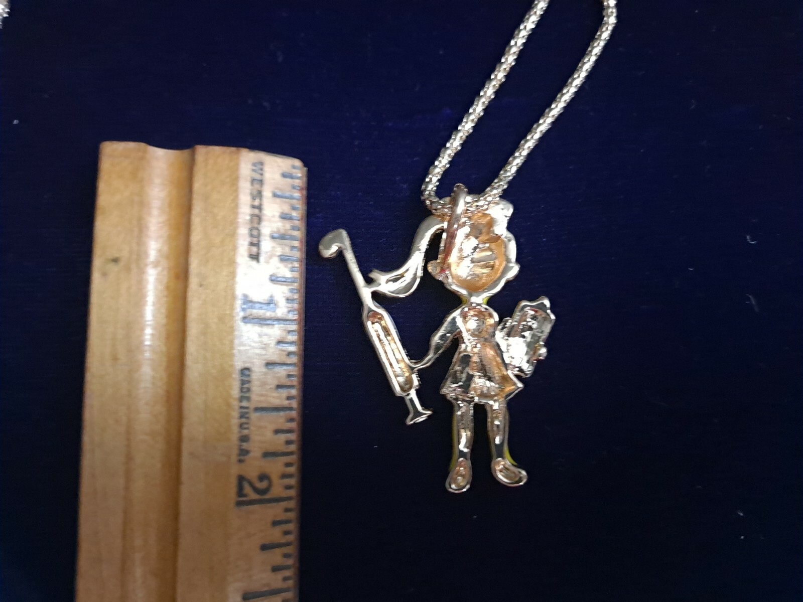 New enamel nurse pendant necklace