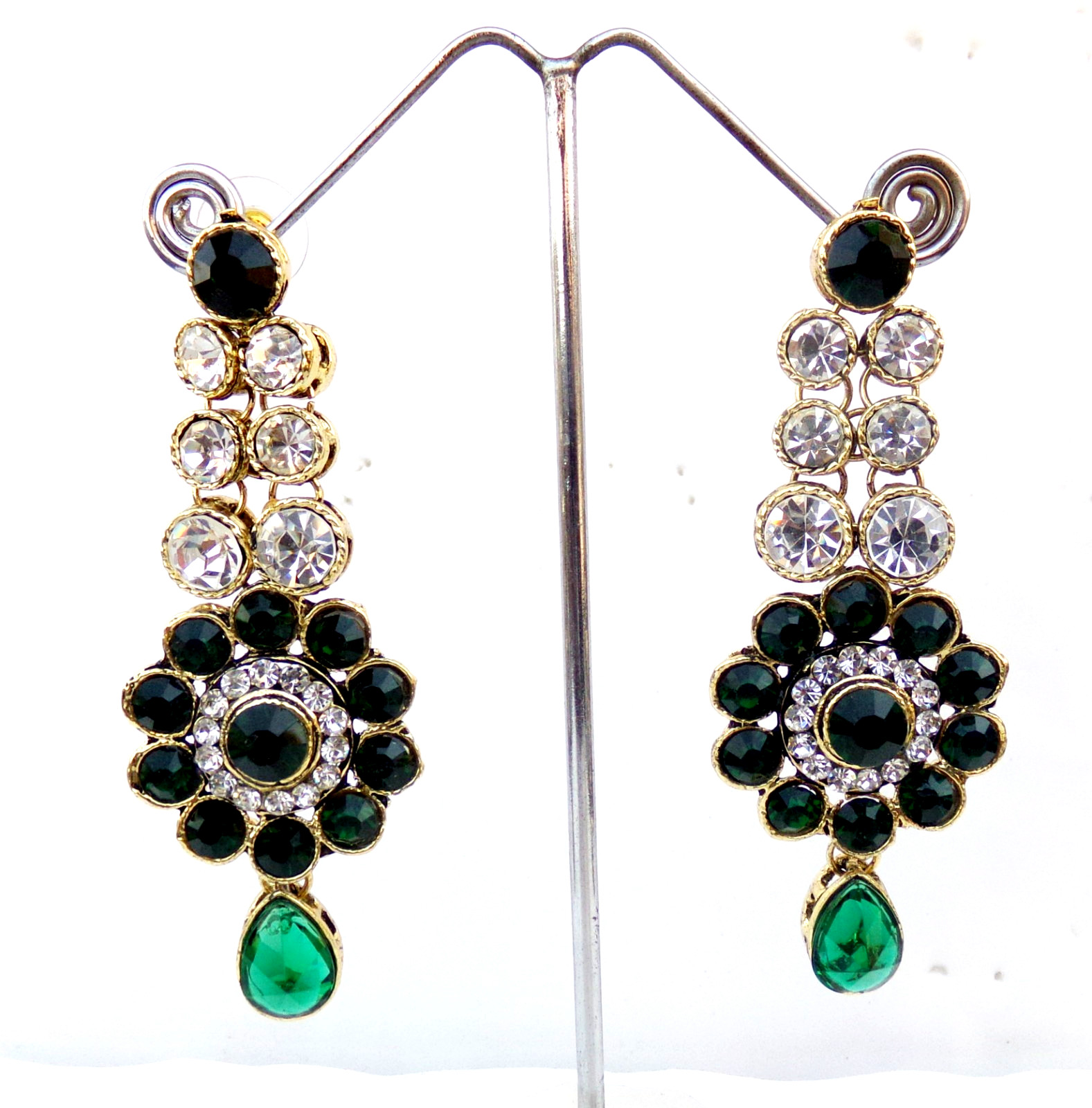 Traditional earing Ethnic Kundan Jhumka for Women’s/Girls | 1 Pack Of Earrings
