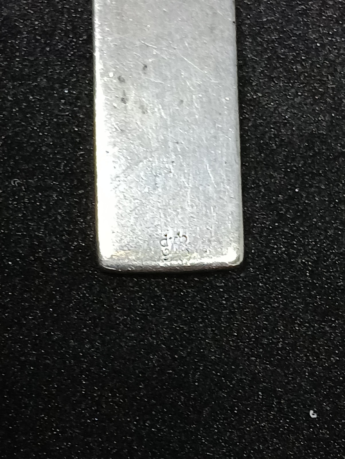 925 Sterling Silver Believe In Yourself Quote Vertical Bar Necklace Chain 18″