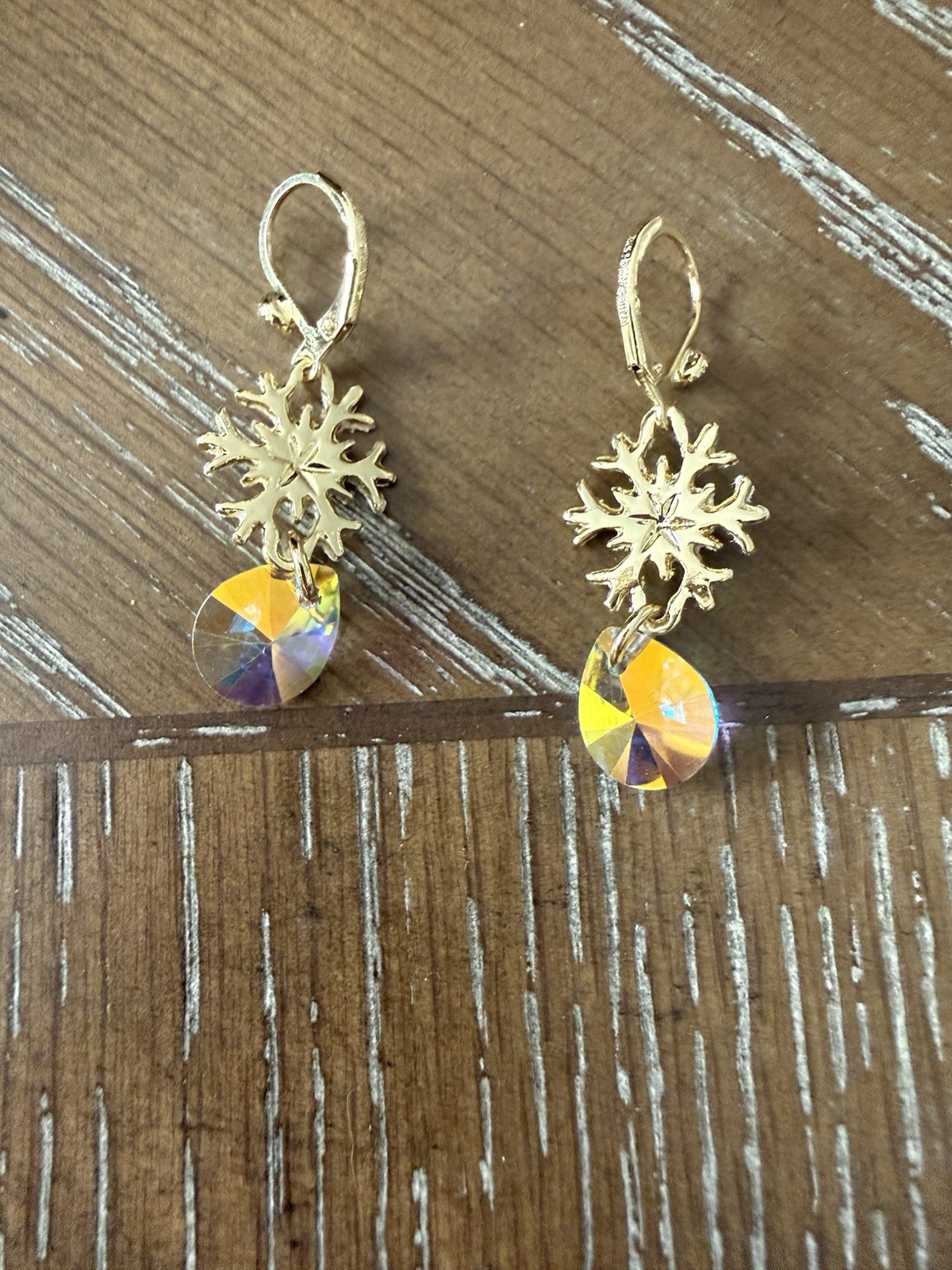 Kirk Folly Snowflake Earrings