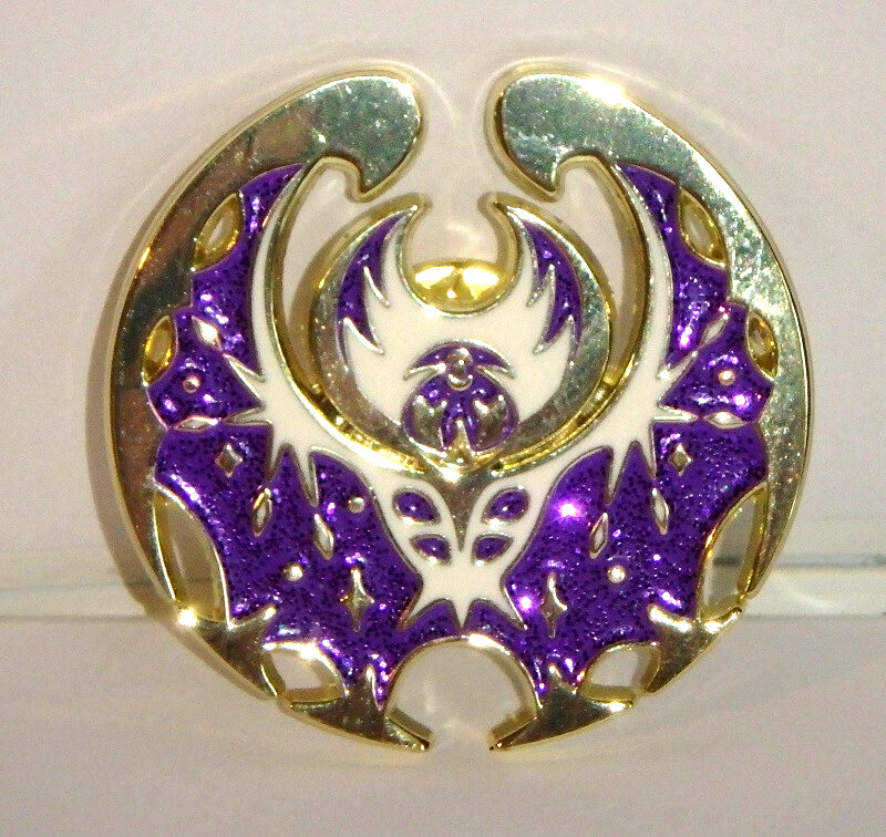 Legendary Pokemon LUNALA “Pokemon Moon” Game Enamel Alloy Pin Brooch / NEW