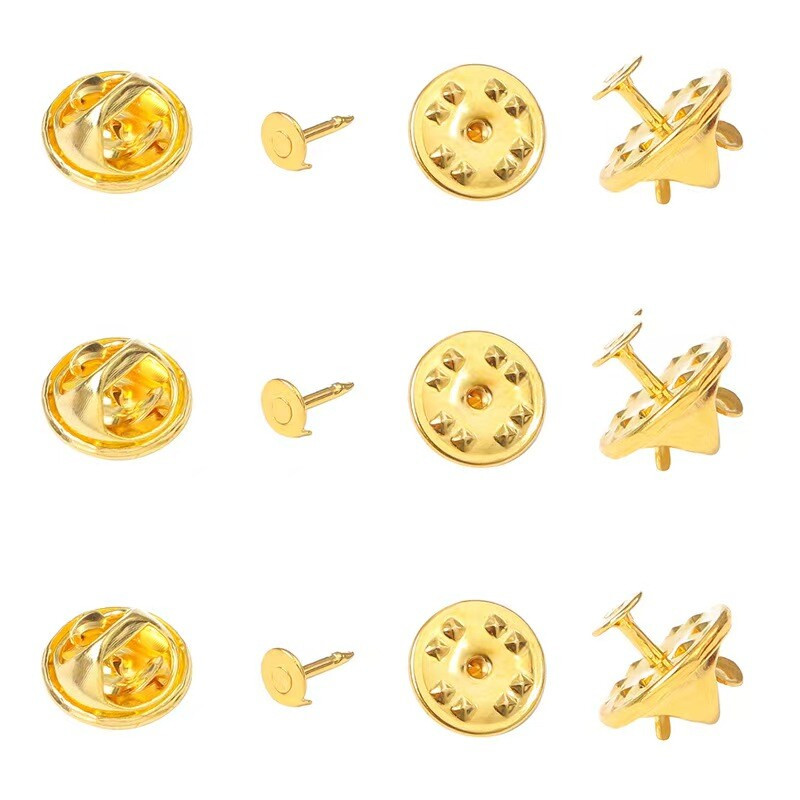 50Pcs Butterfly Buckles Brooch DIY Accessories Button DIY Jewelry Making