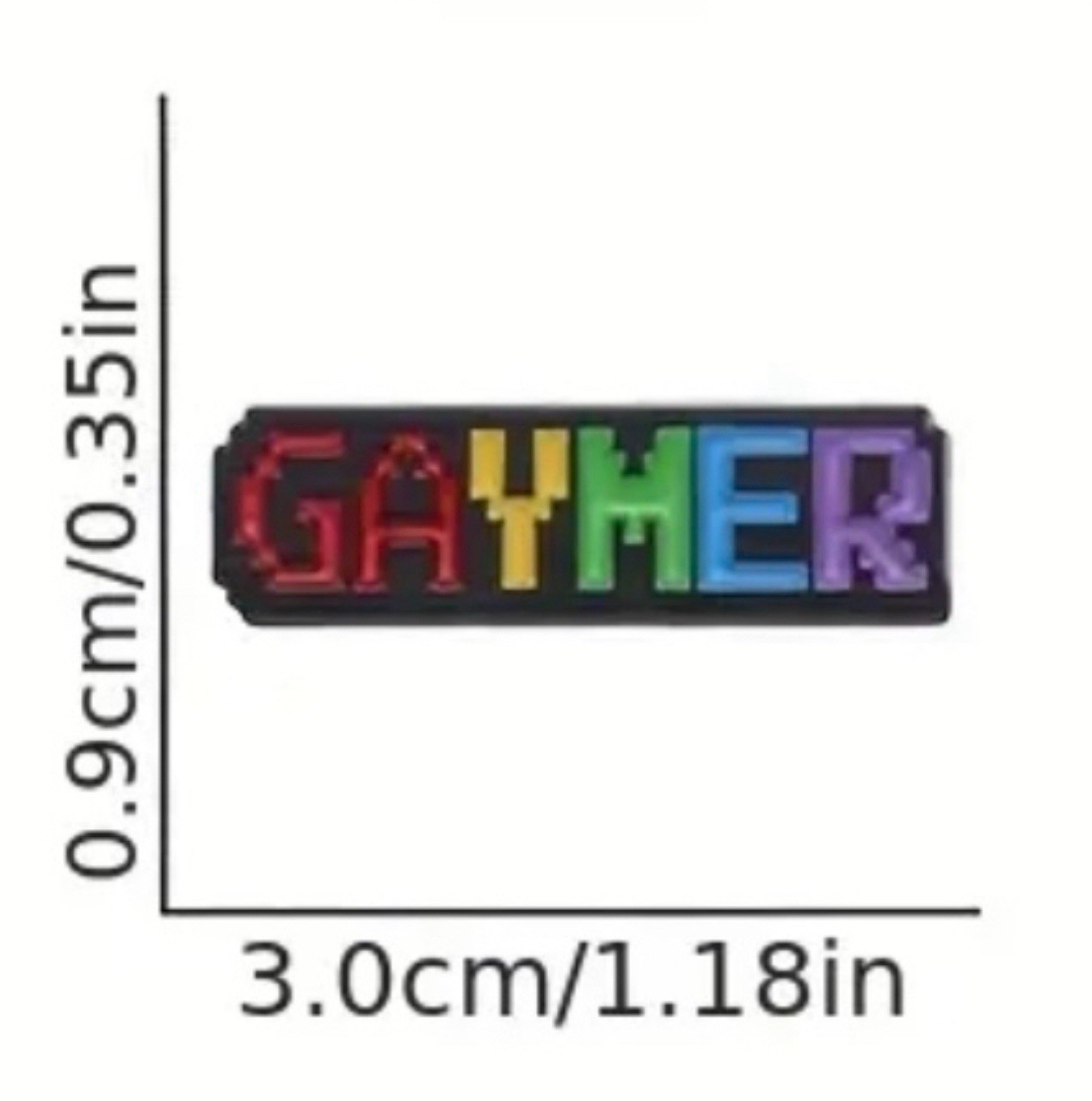 Gaymer Gamer Nerd Nerdy LGBTQ Rainbow Badge pride Brooch Pin Ally LGBT Meme Gay